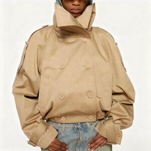 Acne Studios - Twill jacket - Mud beige SIZE M